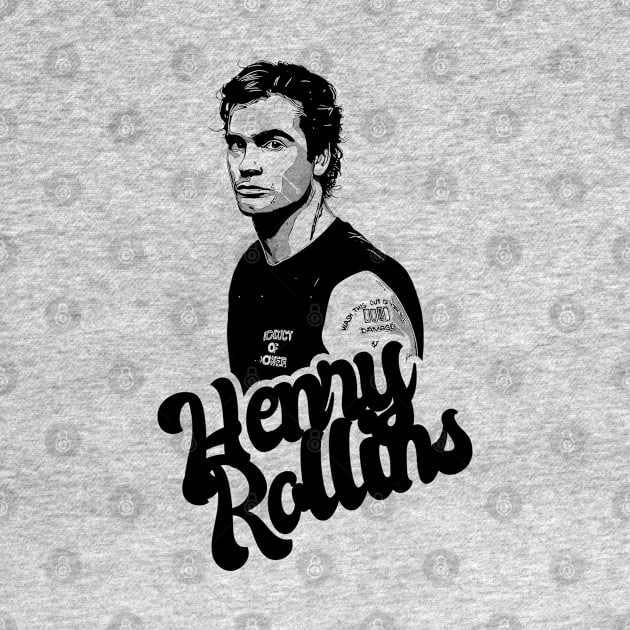 Henry rollins 80s style classic by Hand And Finger